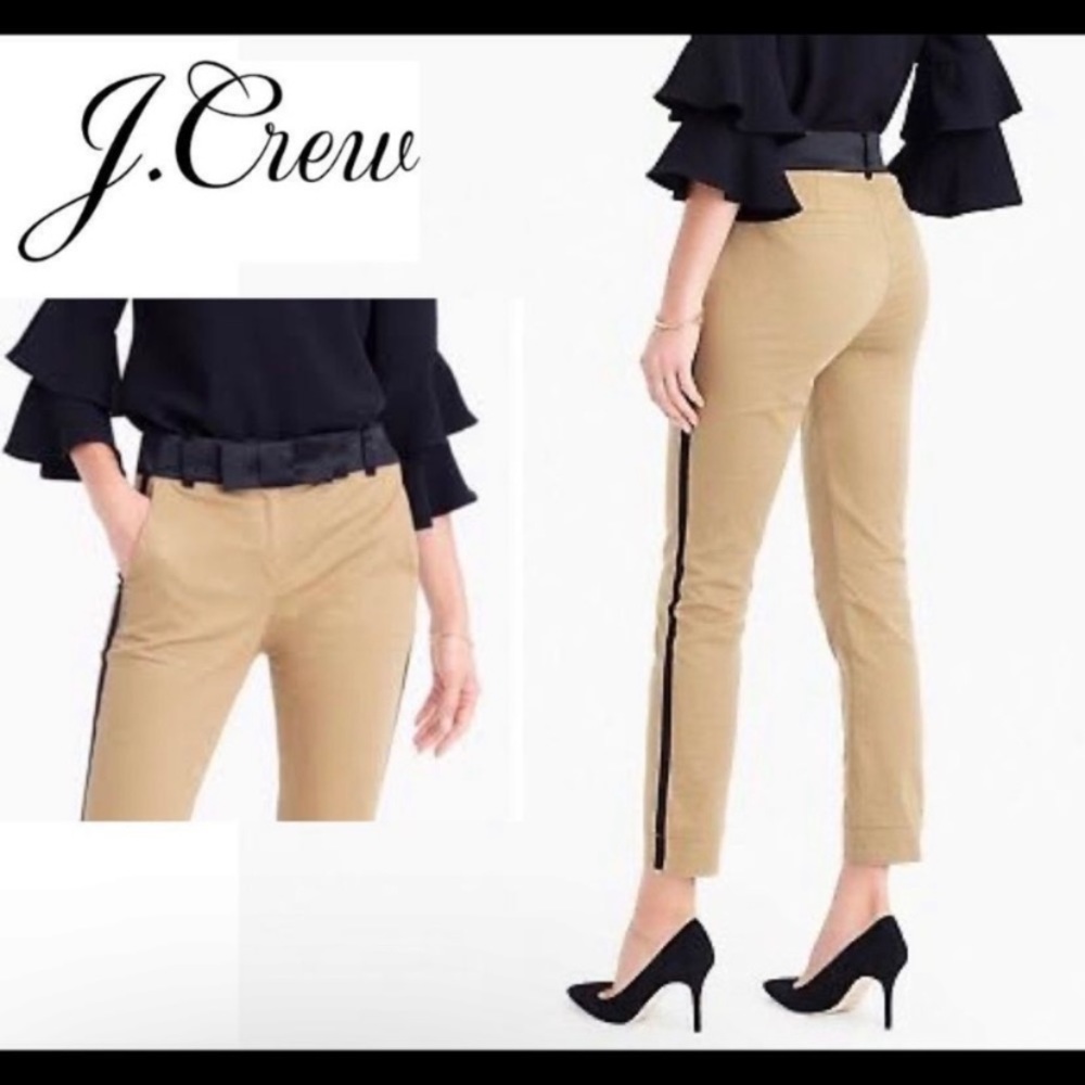 J. Crew Cameron Bow Tuxedo Pants